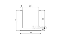 SILIKONPROFILE U-FORM